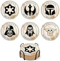 6 PCS Wars Cork Coasters for Drinks, Cork Coasters for Drinks with