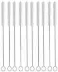 12 Inch Extra Long Straw Brush Cleaner (10 Pack), Flexible Nylon Tube