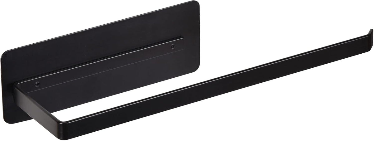 EASTTOWEST Magnetic Paper Towel Holder,Black Towel Bar Rack for