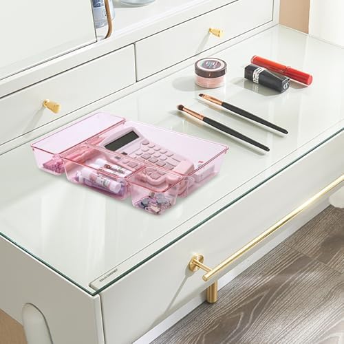 Kitchen Desk Drawer Organizers Storage for Office, Small Acrylic