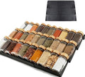 Spice Drawer Organizer, 4 Tier- 6 Pack Drawer Seasoning Organizers