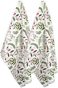 DII Christmas Kitchen Towel Set, Floral Tea Towels for Baking