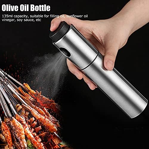 Olive Oil Sprayer, 100ml, Stainless Steel, for Cooking & Grilling