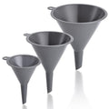Plastic Kitchen Funnel Set of 3, Durable Round Food Grade Cooking Funnels by Unknown