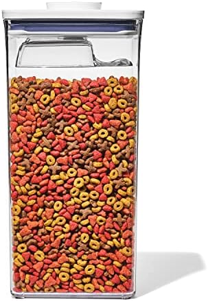 OXO Good Grips Pet POP Container – 6.0 Qt/5.7 L with Half Scoop, Ideal