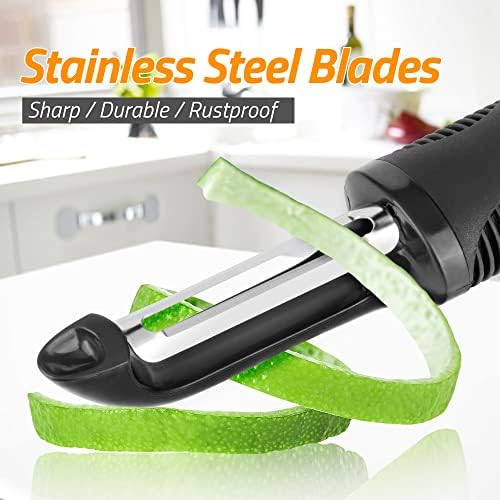 BINGBING- Vegetable Peeler, Stainless Steel Potato Peeler with Sharp