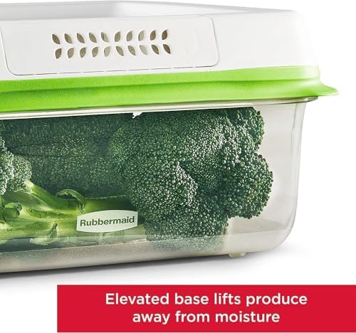 Rubbermaid FreshWorks Produce Saver, Large, 6-Piece Set
