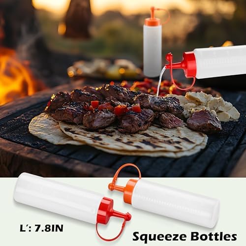 Leonyo Stainless Steel Griddle Spatula Set of 5 for Outdoor Grilling