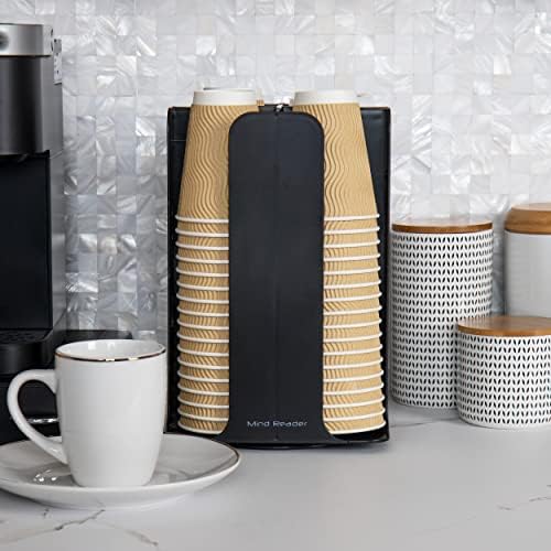 Mind Reader Cup and Lid Carousel, Black