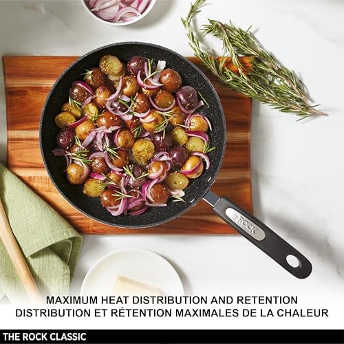 Starfrit The Rock 26cm (10") Tawa Multi Pan, Non-Stick, Forged
