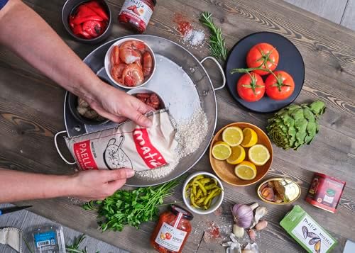Matiz España Deluxe Paella Cooking Gift Set, Authentic Spanish