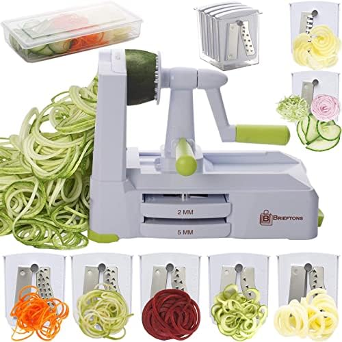 Brieftons 7-Blade Spiralizer and Food Chopper