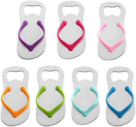 7 pack Flip-flop Bottle Opener, Gift Wrap for Each Opener