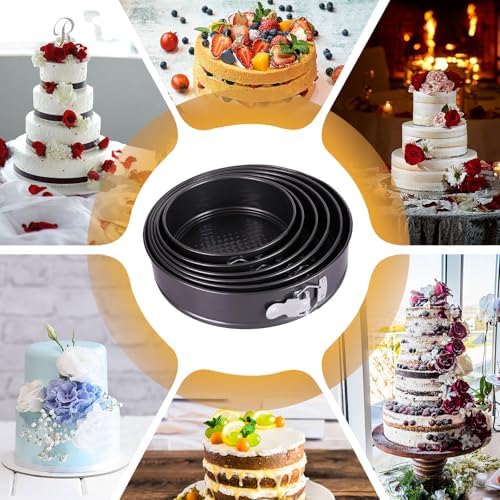 Springform Cake Pan, Cake Pan with 6 Different Size