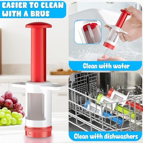 Grape Cutter for Toddlers, Red Container
