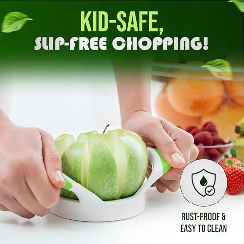 Apple Corer, Slicer & Cutter, Extra Large size, 4.75 Inches, Heavy