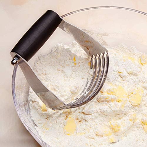 Dough Blender & Bench Scraper/Chopper,Stainless Steel Kitchen Tool,Set