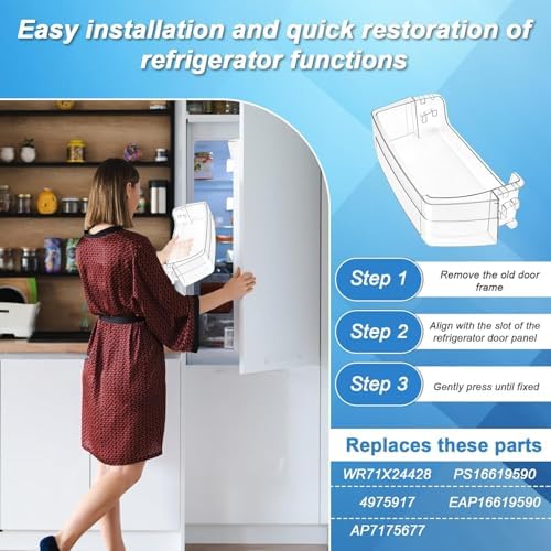 WR71X38318 Refrigerator Door Shelf for Ge Refrigerator, Cenipar