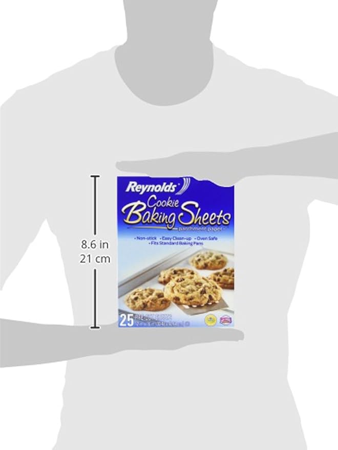 Reynolds Kitchens Cookie Baking Sheets, Pre-Cut Parchment Paper, 600 Sheets - Image 7
