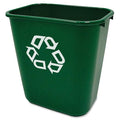 Rubbermaid Commercial Products Deskside Recycling Can, 7-Gallon/28-Quart by RubbermaidCommercialProducts