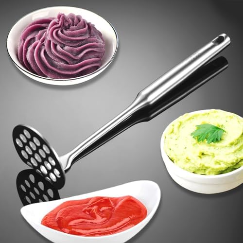 Small Potato Masher - Stainless Steel Mini Avocado Masher for Avocado