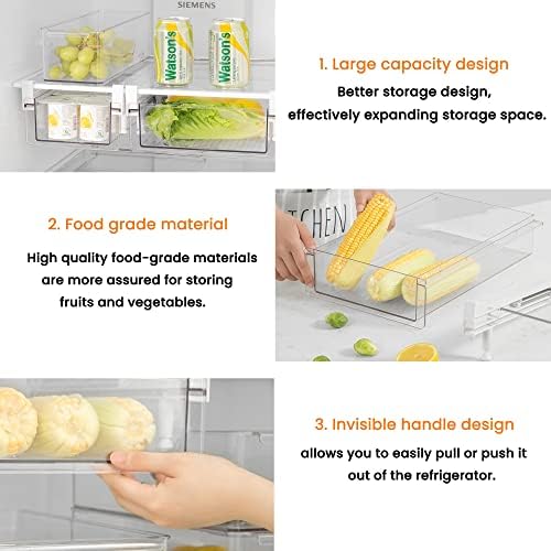 vacane Deeper Refrigerator Drawer, 14-19.5 Inches