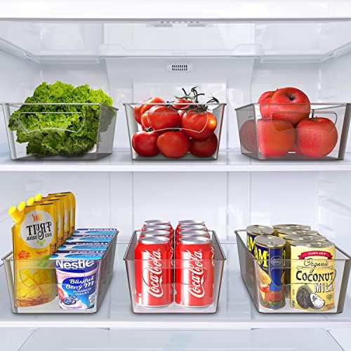 Simple Houseware 6 Pcs Bundle - Soda Can Organizer (14 x 6) & Freezer