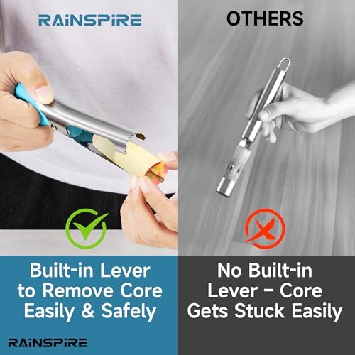 Rainspire Apple Corer Tool Kitchen Apple Core Remover Stainless Steel