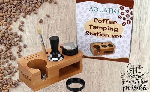 Espresso Tamping Station With Tools - 51, 53, 54 mm - Includes Tamper