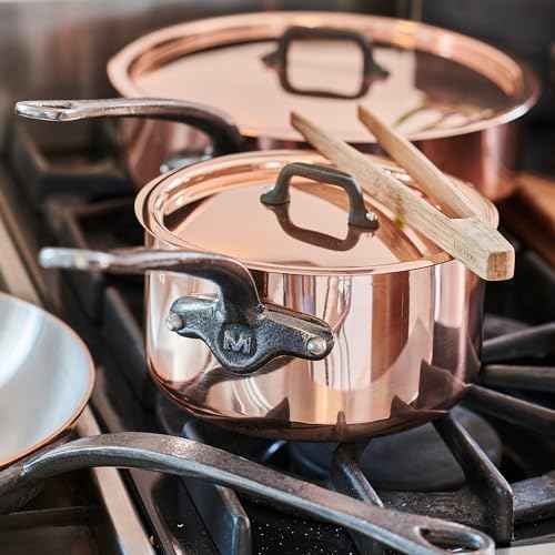 Mauviel M'Heritage 150 CI 1.5mm Polished Copper & Stainless Steel
