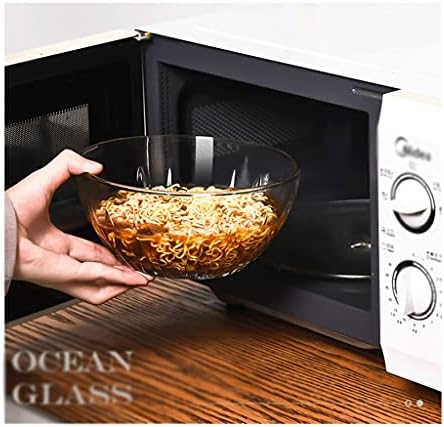 cereal bowls Round Glass Bowl Transparent Cereal Bowl Soup Bowl Noodle