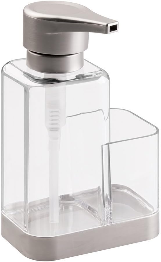 mDesign Modern Plastic Kitchen Sink Countertop Liquid Hand Soap Dispenser Pump - Image 6