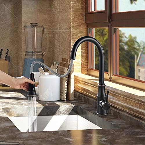 AguaStella AS94ORB Pull-Down Kitchen Faucet, Oil Rubbed Bronze