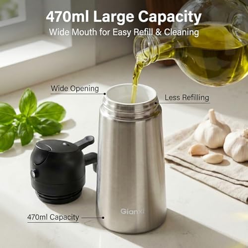 16oz 2-in-1 Olive Oil Sprayer and Dispenser
