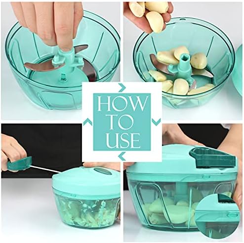 Ourokhome Vegetable Chopper Onion Cutter with Container