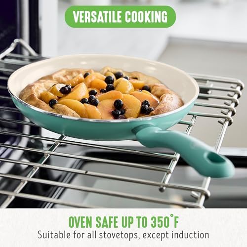 GreenLife 2 Piece (7” & 10”) Ceramic Nonstick Frying Pan Set