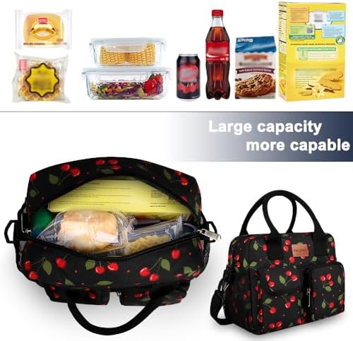 BALORAY Lunch Bag, Cherry, L