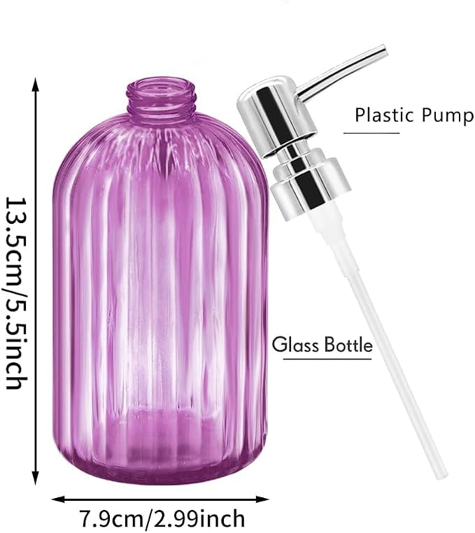 Soap Dispenser - 2 Pack 14 Oz Kitchen Soap Dispenser - Image 2