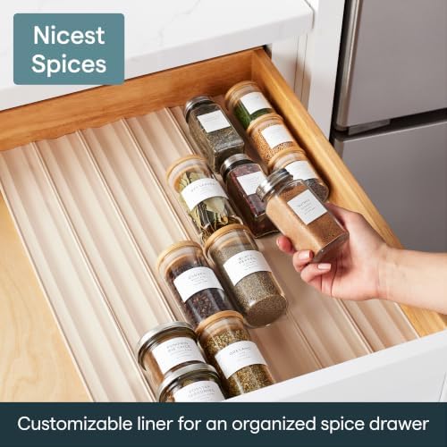YouCopia SpiceLiner Adjustable Spice Drawer Liner, 10ft Roll