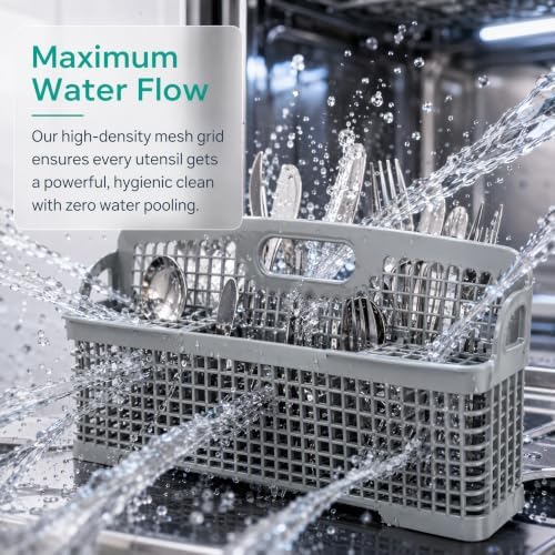 Universal Dishwasher Silverware Basket Replacement, Large Cutlery