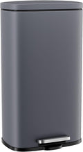 Arlopu 8 Gallon Step Trash Can, Stainless Steel Garbage Bin, Soft-Close Rubbish by Arlopu