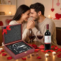 Valentines Day Gifts, 9 PCS Corkscrew Wine Opener Set, Stainless Steel