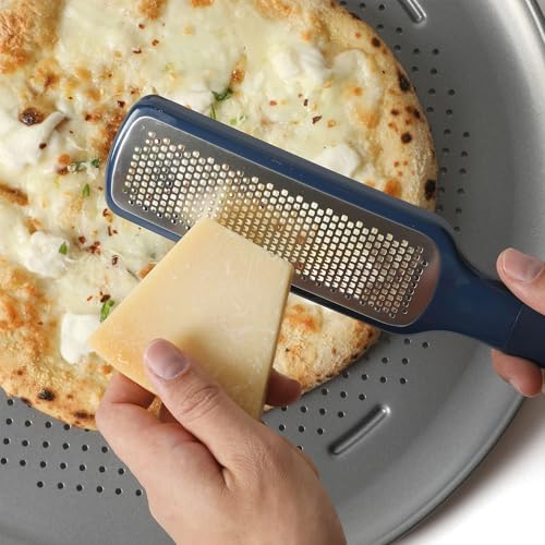 Calphalon Prime Grater and Zester, 2-Piece Stainless Steel Cheese