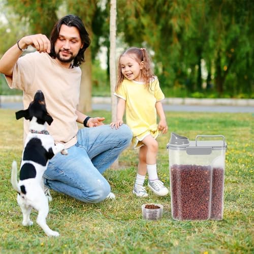 5-7Lbs Portable Cat Dog Food Storage Container - Image 7