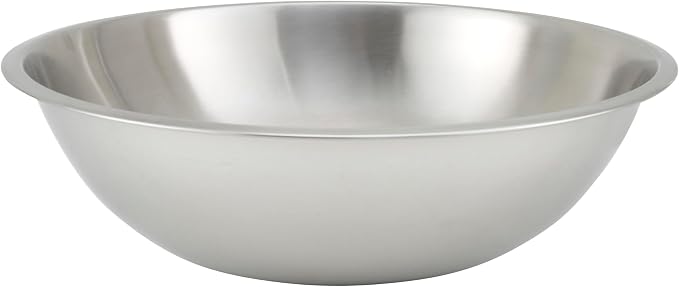 Winco Heavy-Duty Mixing Bowl, Stainless Steel by Fonteme