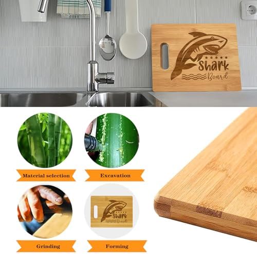 Shark Charcuterie Boards, Shark Board for Man, Funny Charcuterie