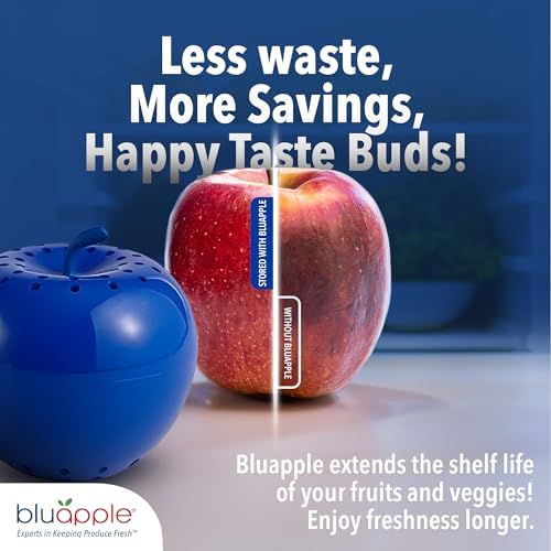 Bluapple Produce Saver for Refrigerator, 2-Pack