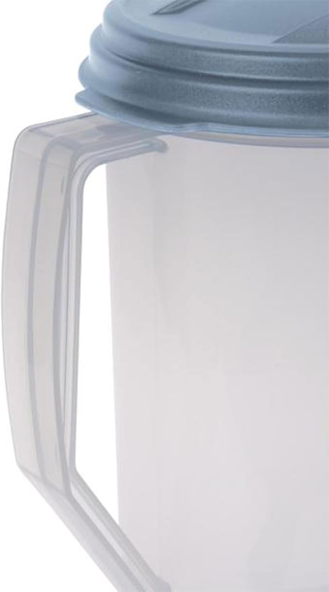 Sterilite 2 Quart Clear Round Plastic Pitcher, Dishwasher Proof - Image 7