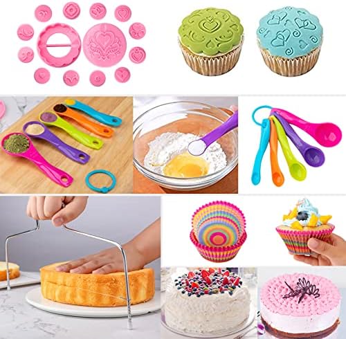 Cake Decorating Supplies Kit Tools 356pcs, Nifogo Baking Accessories