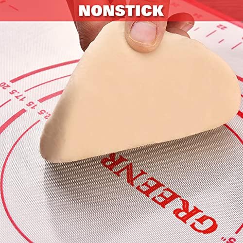 Silicone Pastry Mat Extra Thick Large Non Stick Baking Supplies